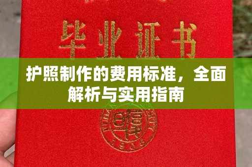 通榆护照制作的费用标准，全面解析与实用指南